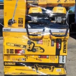 DeWalt-Werkzeuge im Rahmen von Massenliquidationsgeschäften in Deutschland und Europa.